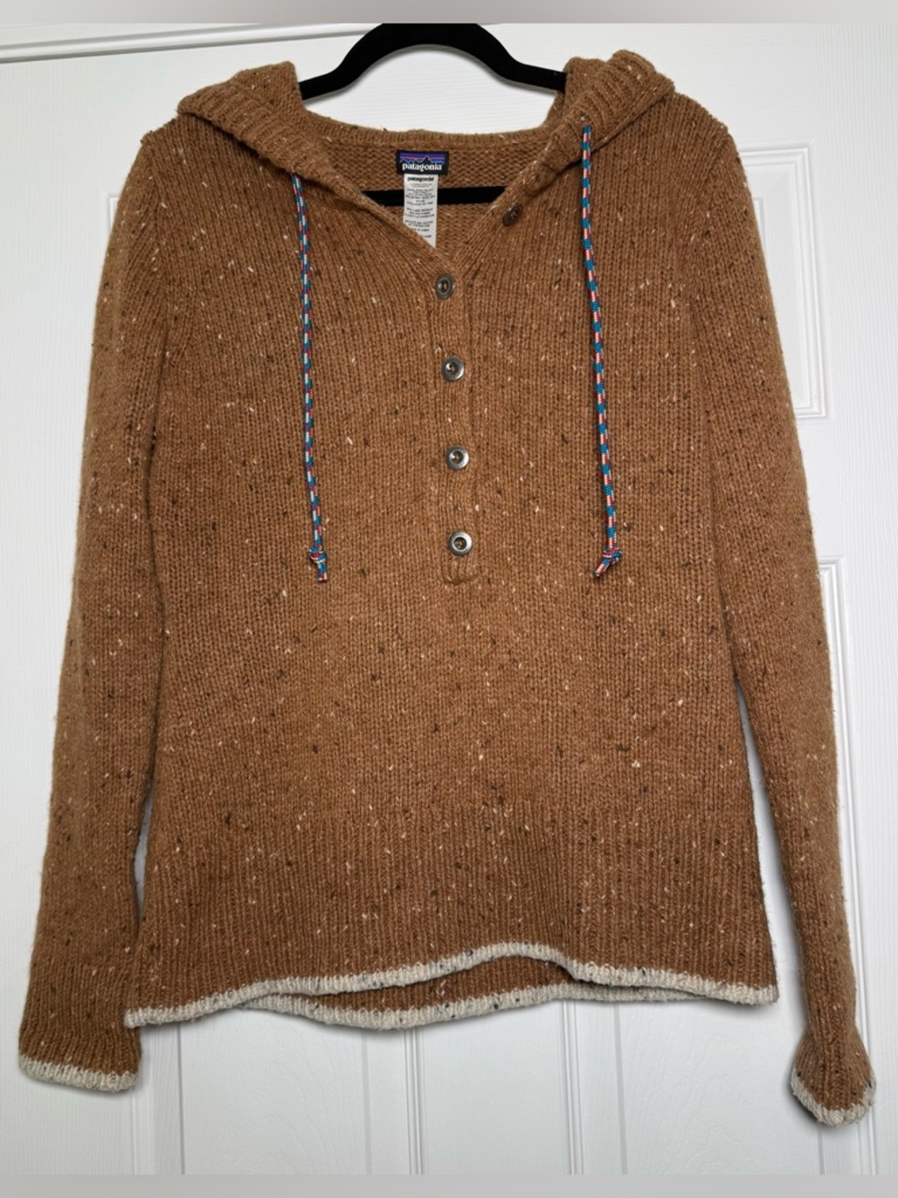 Patagonia Merino Wool Hoodie Sweater Women’s Medium